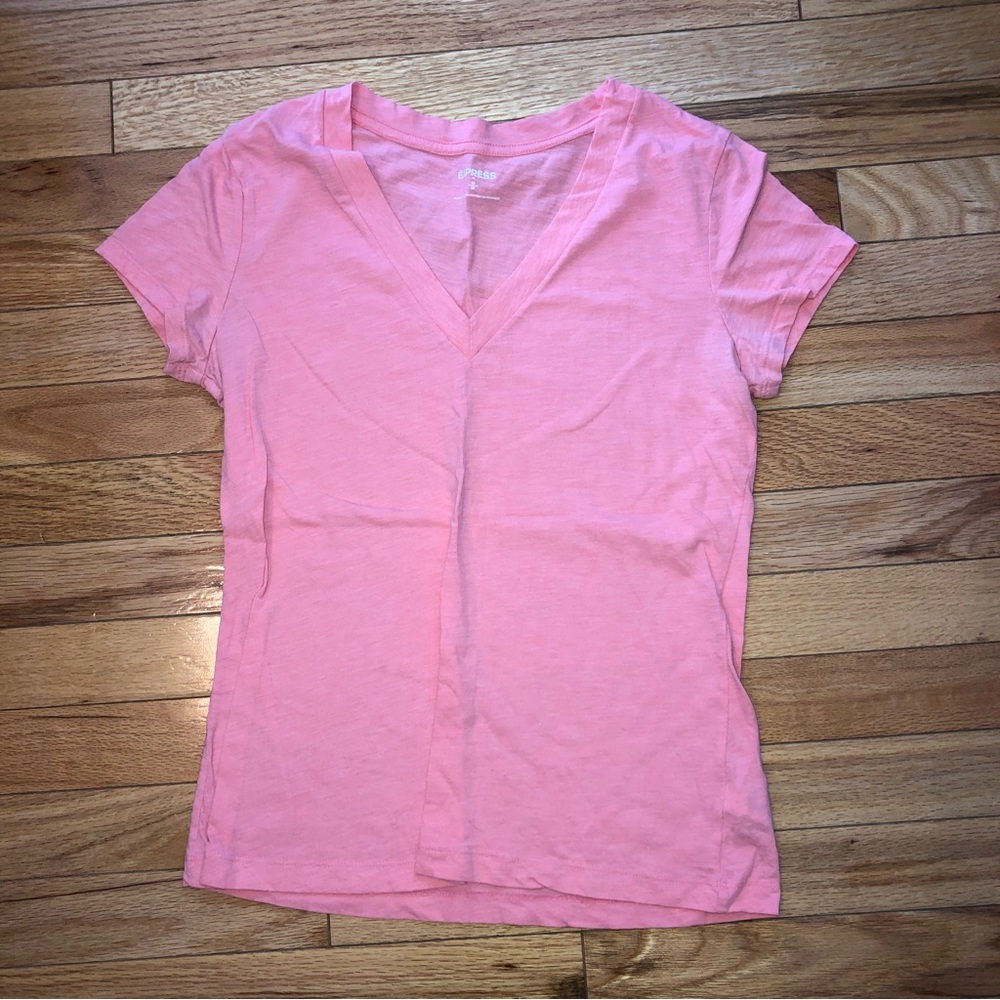 Basic v-neck tee from Express